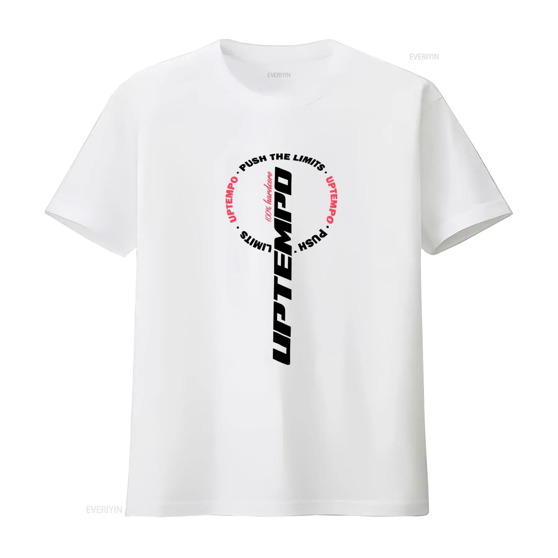 Vintage Fashion Logos - Herren UPTEMPO T-Shirt mit rundem Design