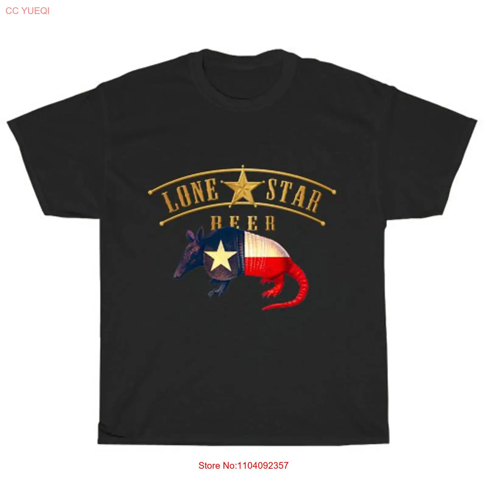 Vintage Fashion Logos - Lone Star Beer Logo American Herren-T-Shirt,