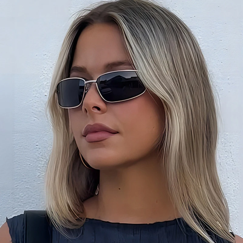 Vintage Fashion Y2K - Vintage Y2K Sonnenbrille für Damen, stilvolle