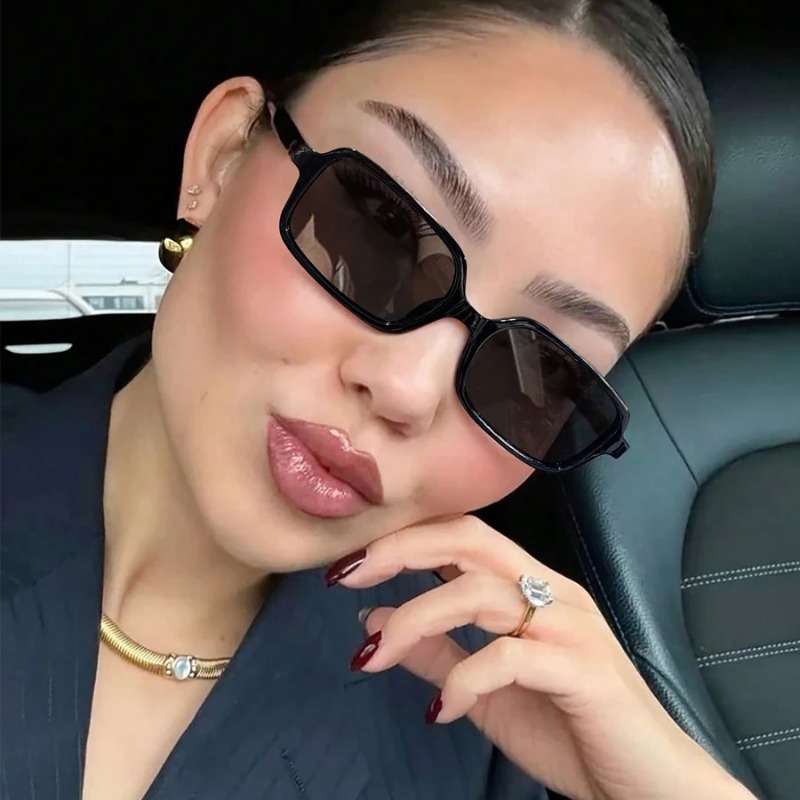 Vintage Fashion Female - Neue Sexy Kleine Rechteckige Sonnenbrille Mode