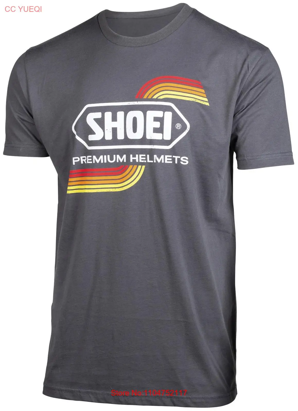 Vintage Fashion Knitwear - Shoei Vintage T-Shirt X Großes graues