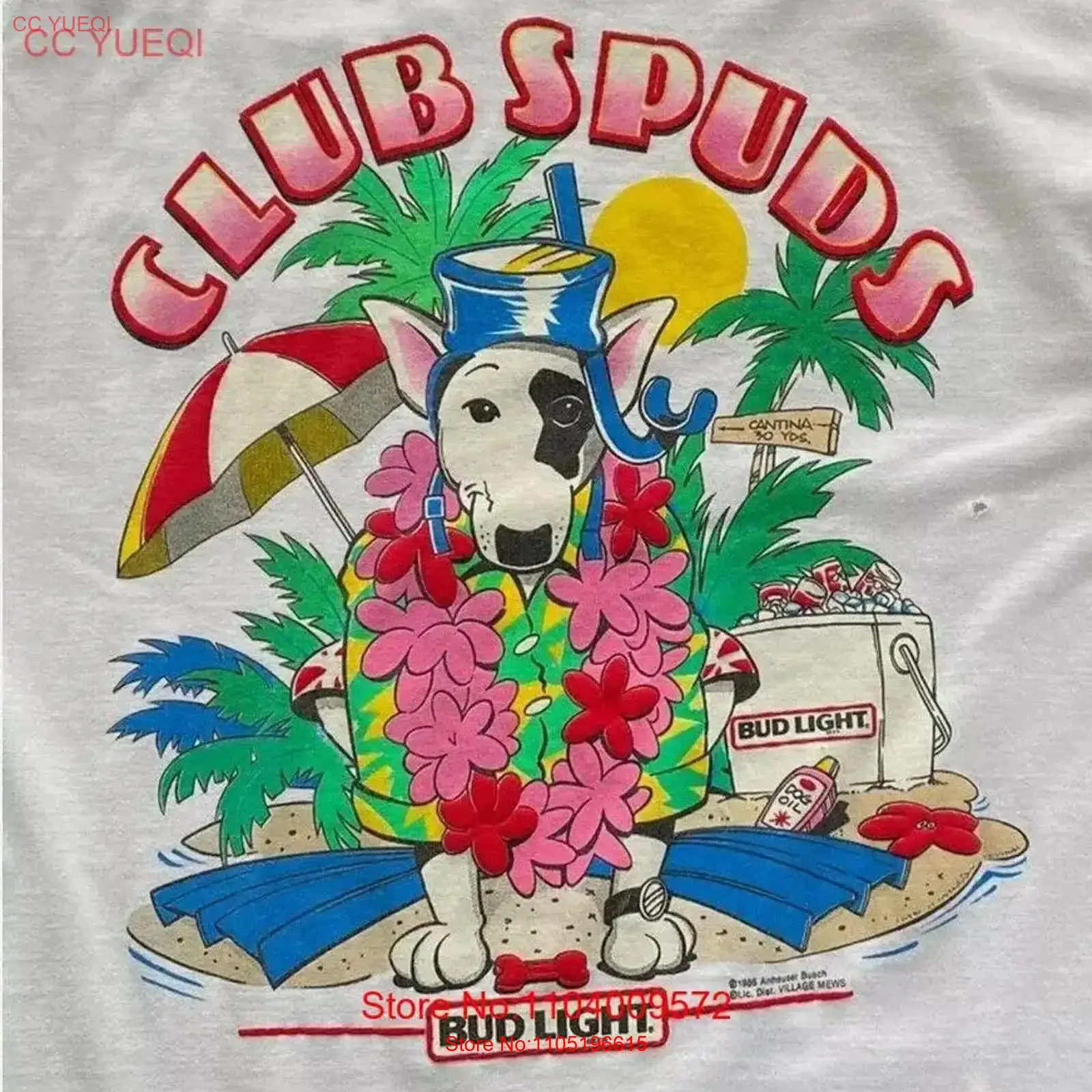 Vintage Fashion Club - 80er Club Spuds T-Shirt Mackenzie Bier