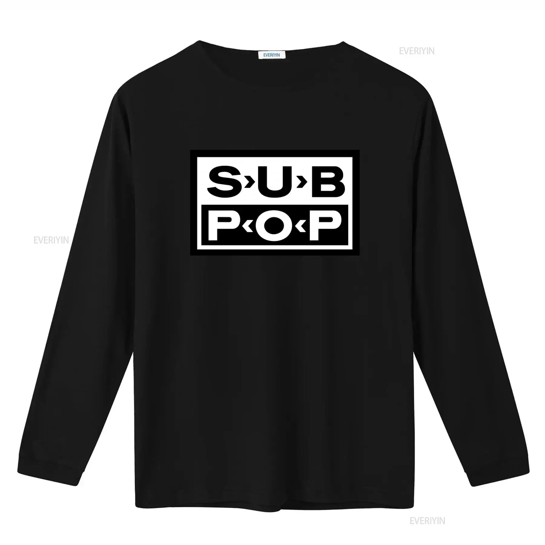 Sub Pop Logo T-Shirt Schwarz m – Vintage Fashion Logos Bewertung und Preis