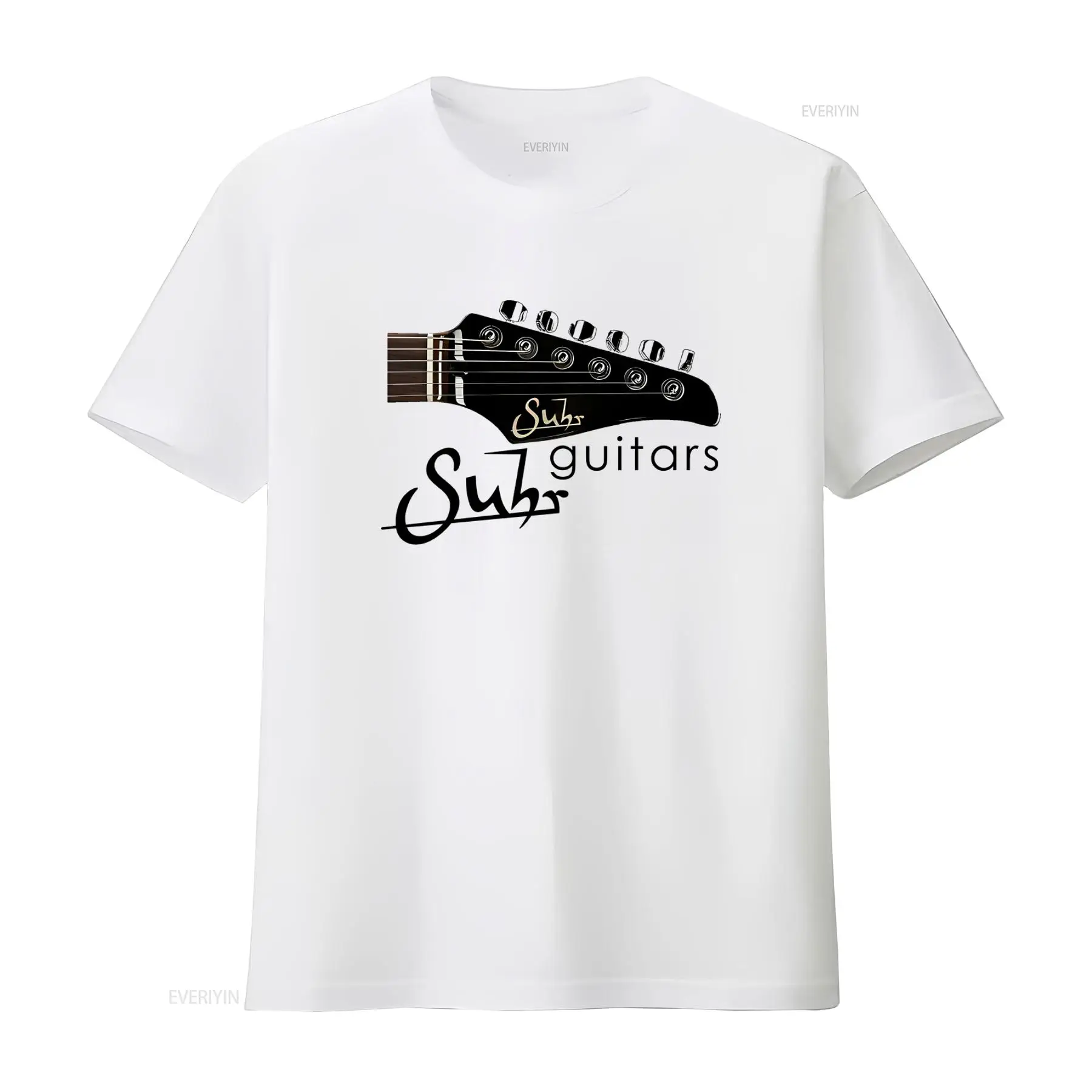 Suhr Guitars Logo-Print-T-Shir – Vintage Fashion Logos Bewertung und Preis