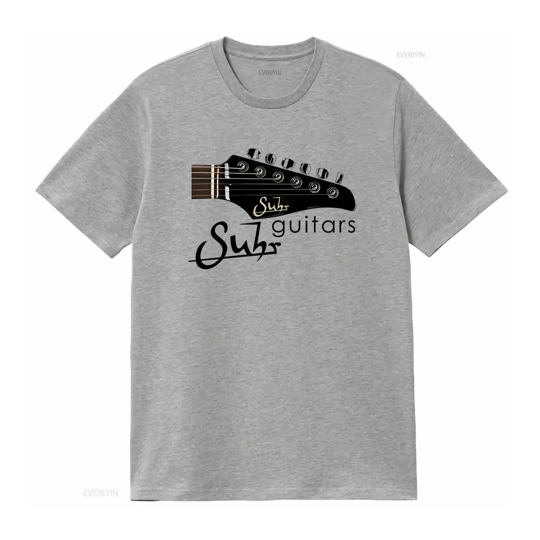 Suhr Guitars Logo-Print-T-Shir – Vintage Fashion Logos Bewertung und Preis