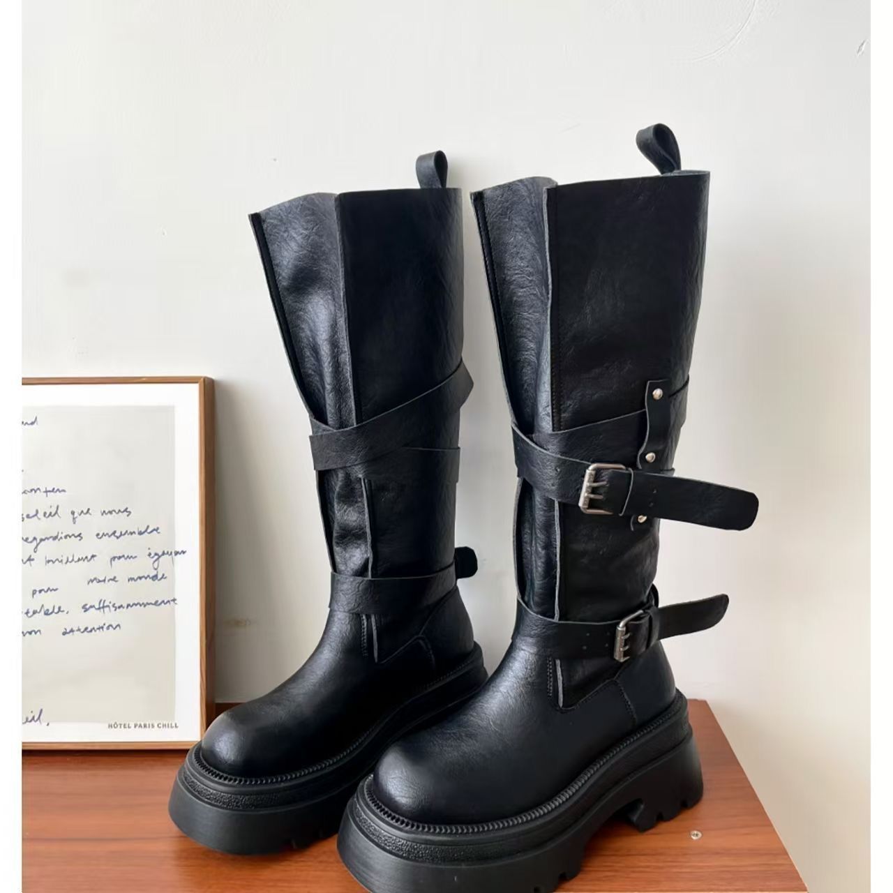 2026 Neue Vintage Damen-Knieho – Vintage Fashion Female Bewertung und Preis