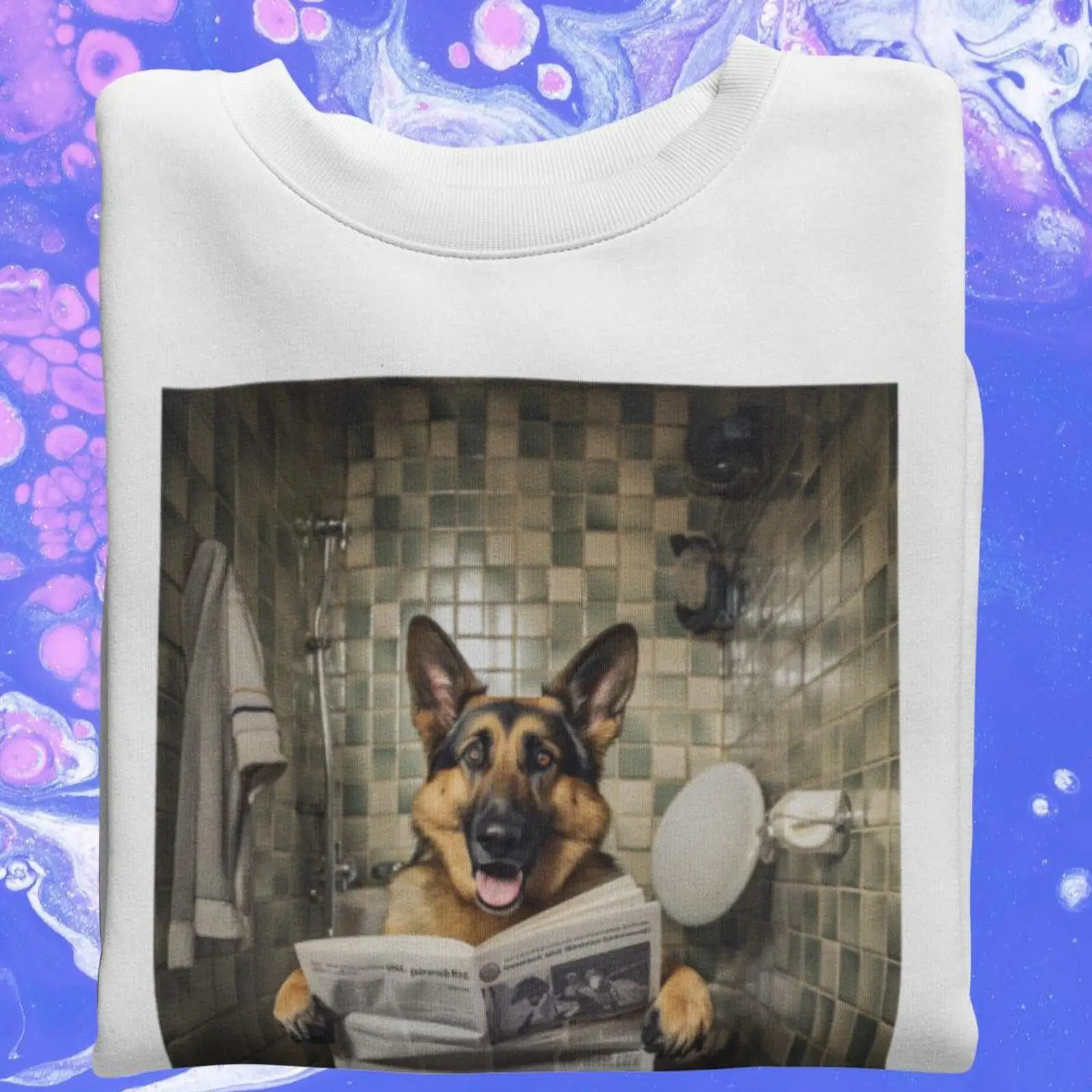 Lustiges Deutscher-Schäferhund – Quirky Vintage Fashion Bewertung und Preis