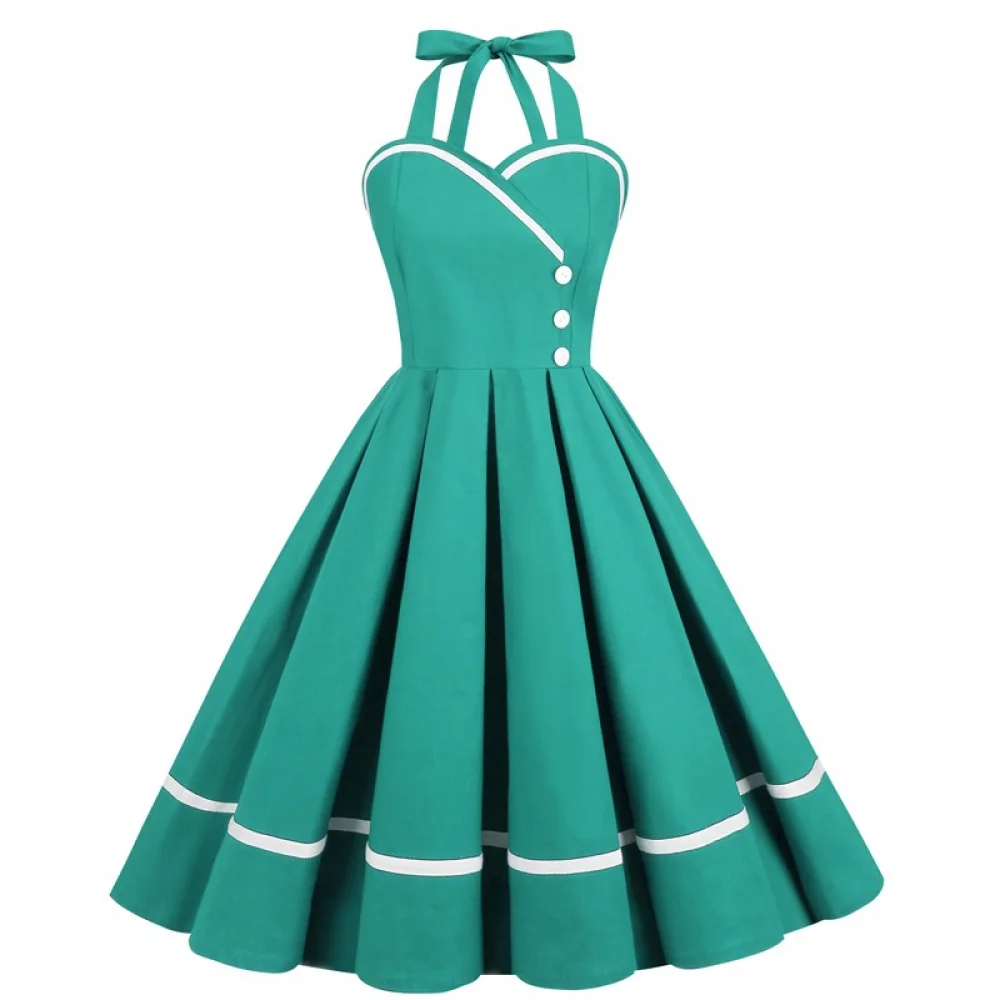 Halloween 50er 60er 80er Retro – Vintage Fashion Dress Bewertung und Preis