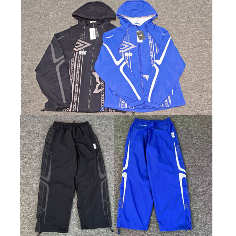 Herren Y2K Blau Gestreifter ME – Vintage Windbreaker Nylon Bewertung und Preis