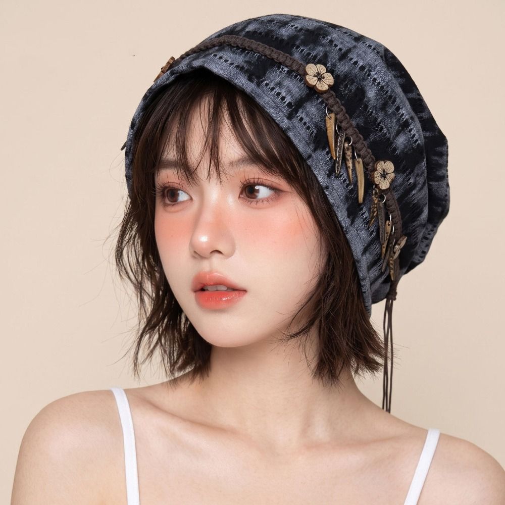 Vintage Retro Ethno-Beanie mit – Vintage Fashion Bloggers Bewertung und Preis
