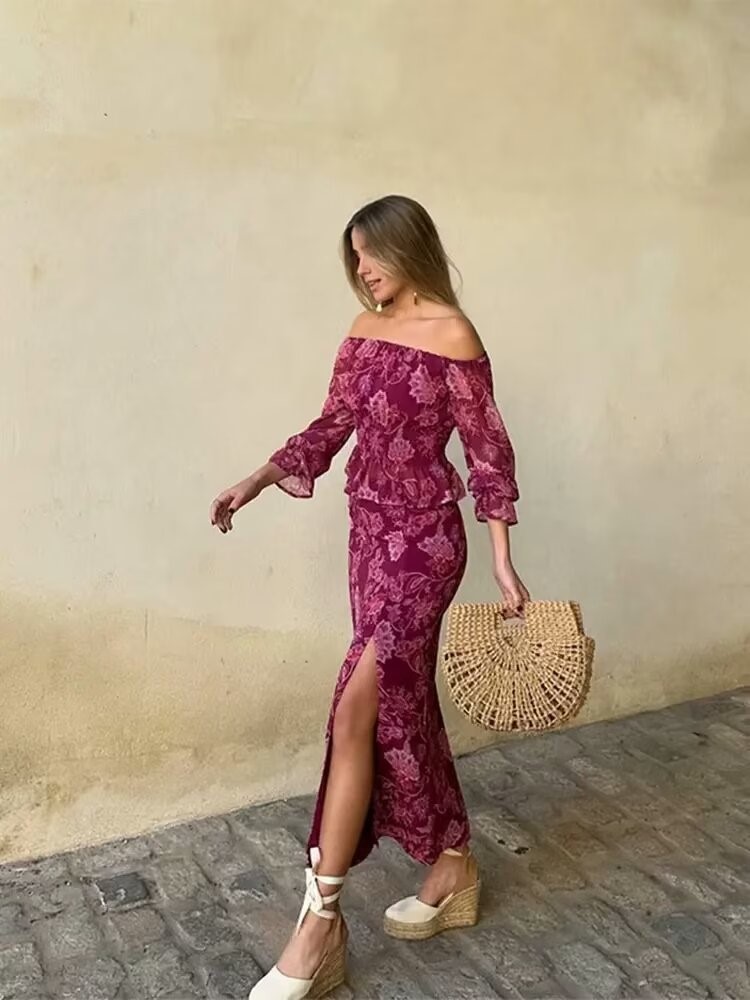 Vintage Sexy Elegante Gedruckt – Vintage Fashion Club Bewertung und Preis