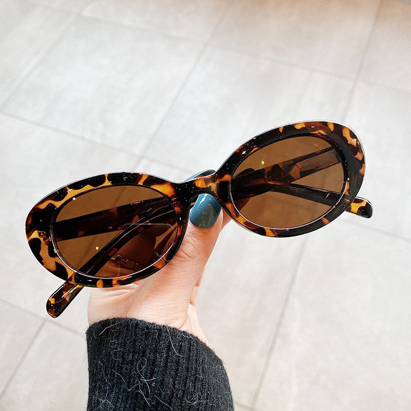 Vintage Kleine Ovale Sonnenbri – Vintage Fashion Y2K Bewertung und Preis