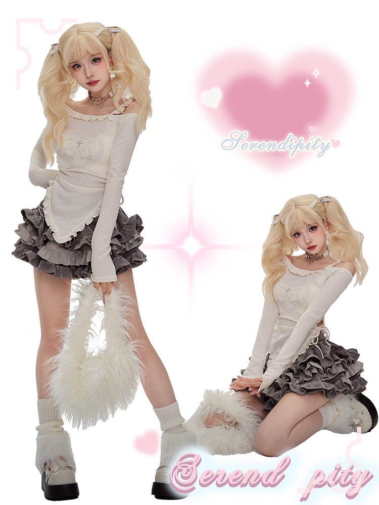 Japanische Kawaii Vintage 3-te – Vintage Fashion Knitwear Bewertung und Preis