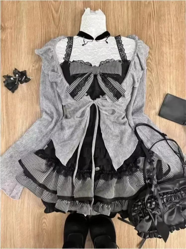 Japanische Kawaii Vintage 3-te – Vintage Fashion Knitwear Bewertung und Preis