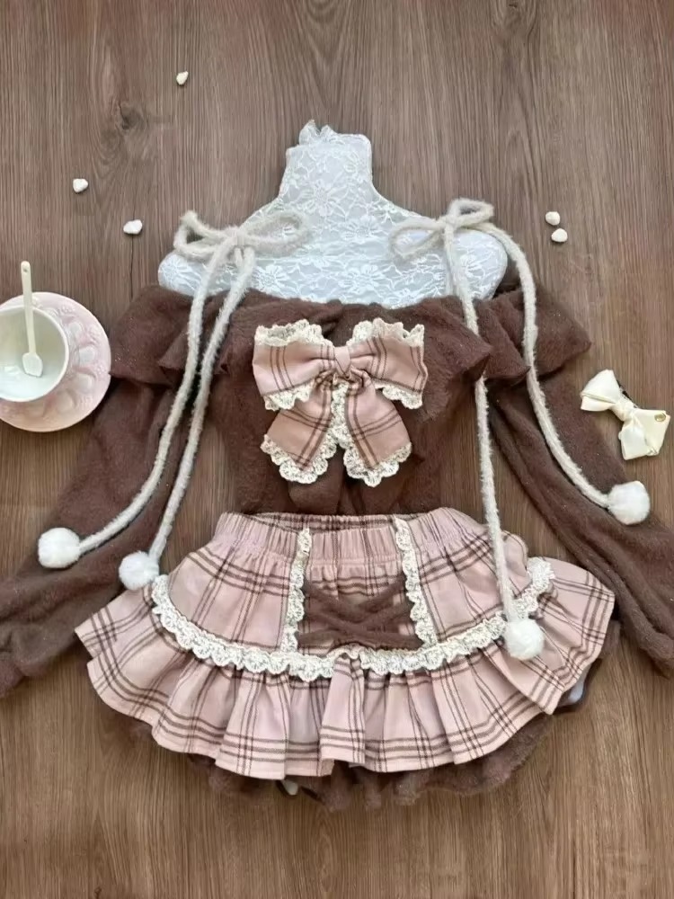 Japanische Kawaii Vintage 3-te – Vintage Fashion Knitwear Bewertung und Preis