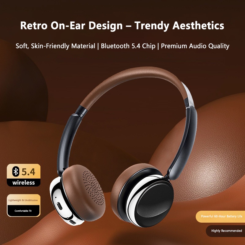 Retro Kabellose Bluetooth Over – Vintage Fashion Video Bewertung und Preis