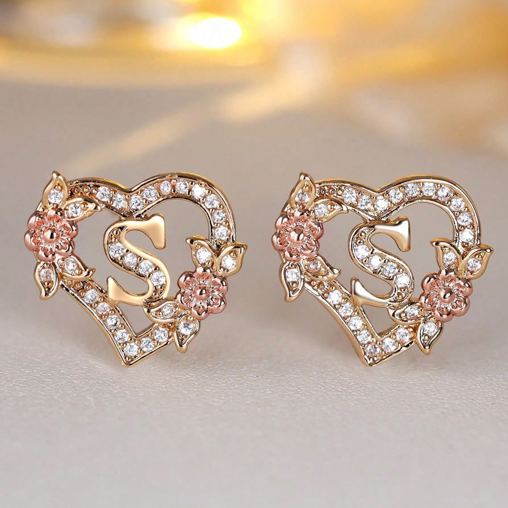 Zarte Damen-Ohrstecker mit Her – Z Vintage Fashion Bewertung und Preis