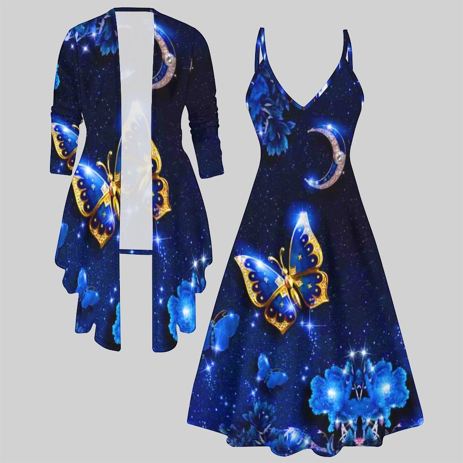 Vintage-Print Zweiteiliges Set – Vintage Fashion Knitwear Bewertung und Preis