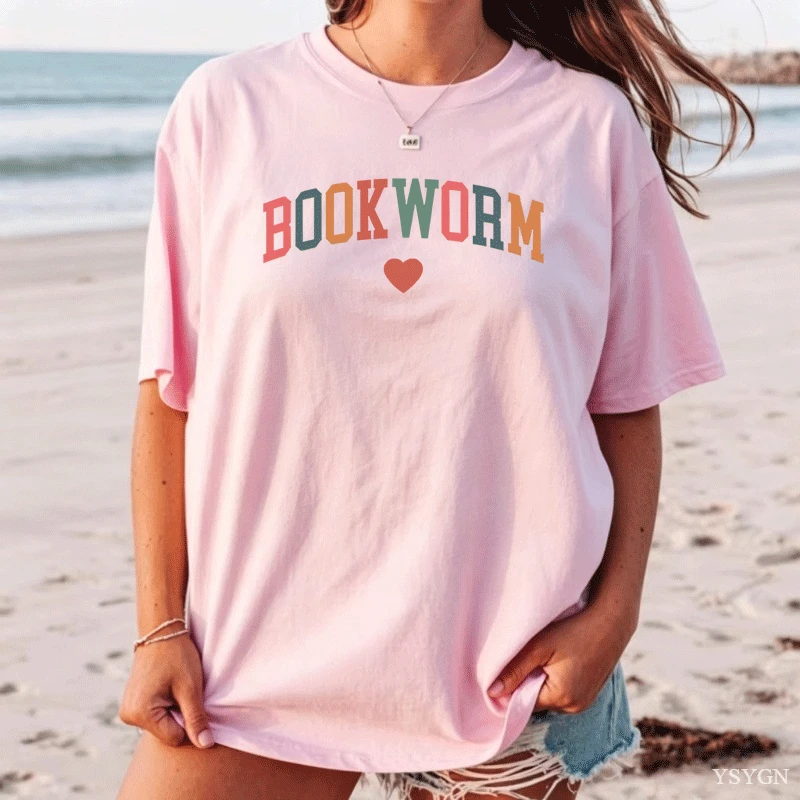 Bookworm T-Shirt, Buchliebhabe – Vintage Fashion Club Bewertung und Preis