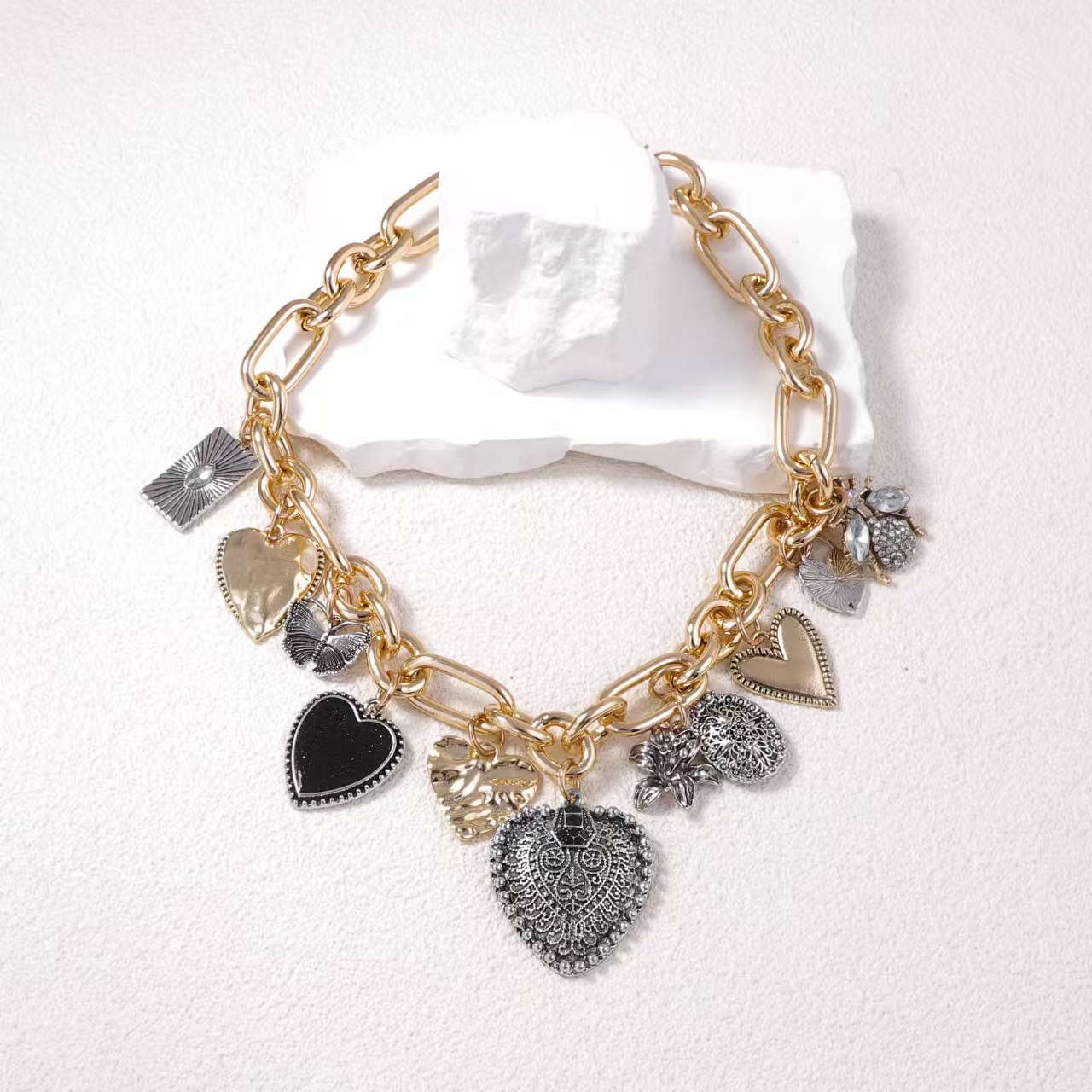 Z Vintage Halskette – Herz- un – Z Vintage Fashion Bewertung und Preis